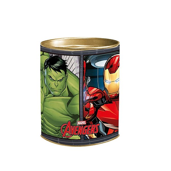 Lata para Lembrancinhas 11X9,1cm Avengers