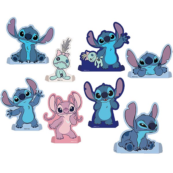 Decoração de Mesa Stitch New - 8 Un