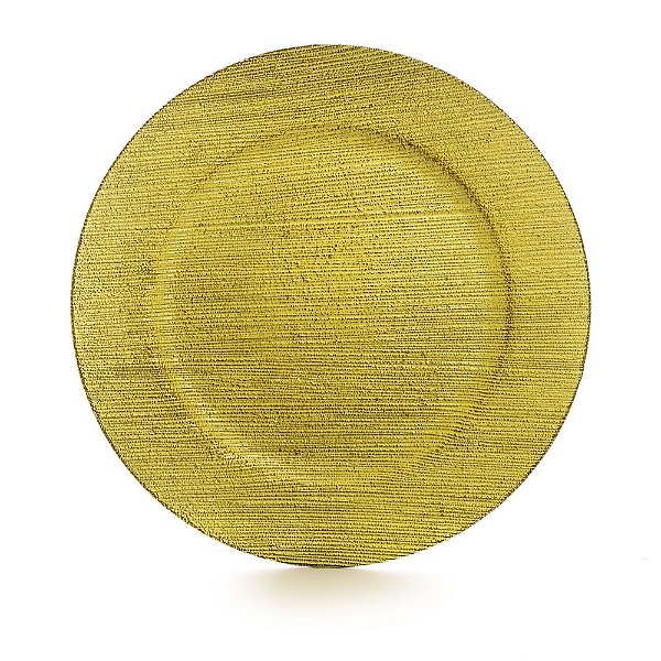 Sousplat Textura Marfim - 1 Un