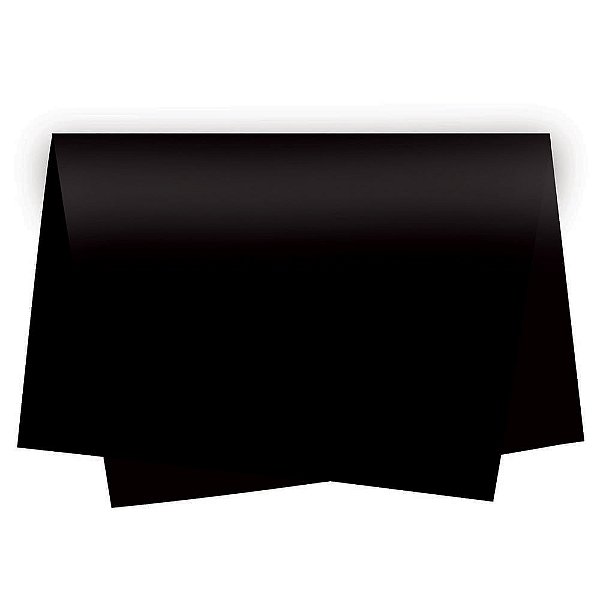 Papel Seda Preto 49x69 - 100 Un