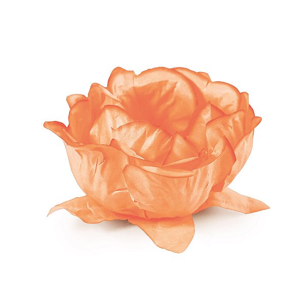 Forminha para Doce Flora Laranja Pastel - 30 Un