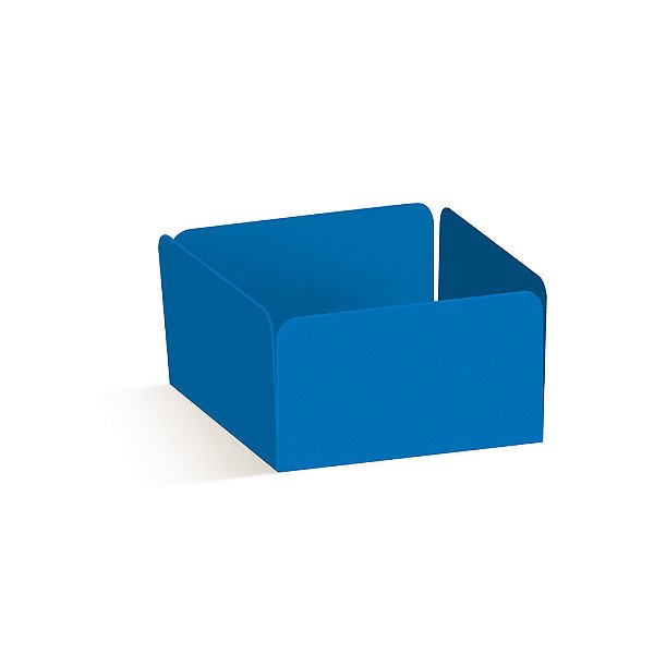 Forminha para Doce Reta Azul Intenso - 50 Un