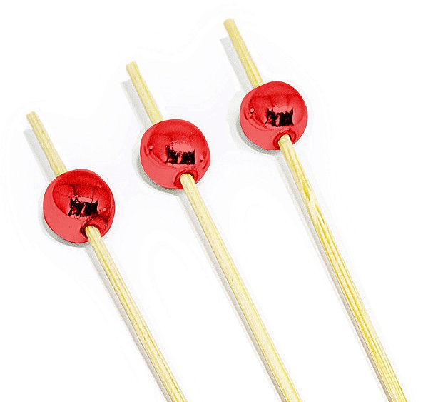Palito em Bambu P com Petiscos 12 5cm - HA211 - 20 Un
