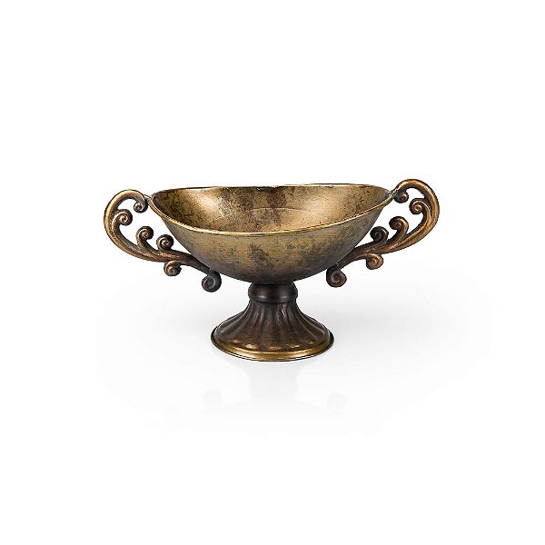 Ânfora Oval Metal Agra