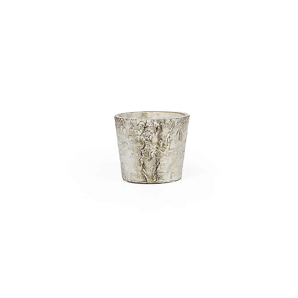 Vaso Cerâmica Clara Franzida - P 13x13x12