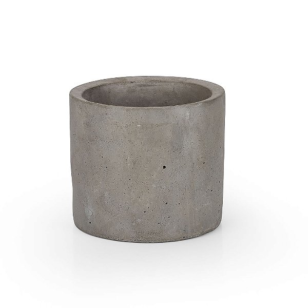 Vaso Cimento Liso 16,5X16,5X15