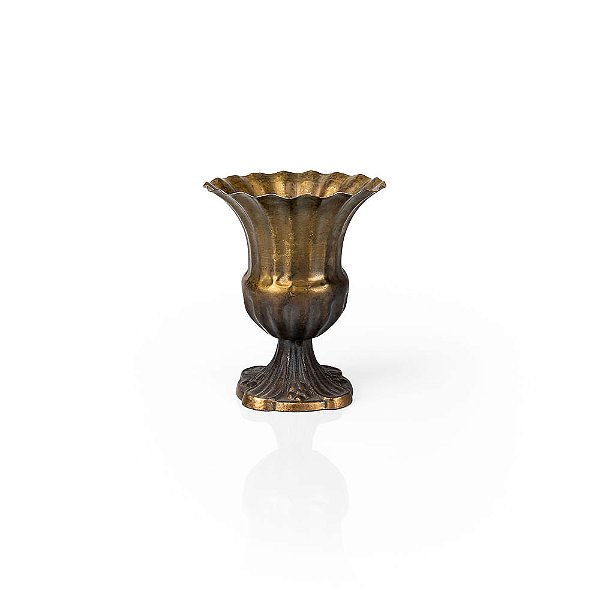 Vaso Tulipa Metal Agra 12X12X15,5