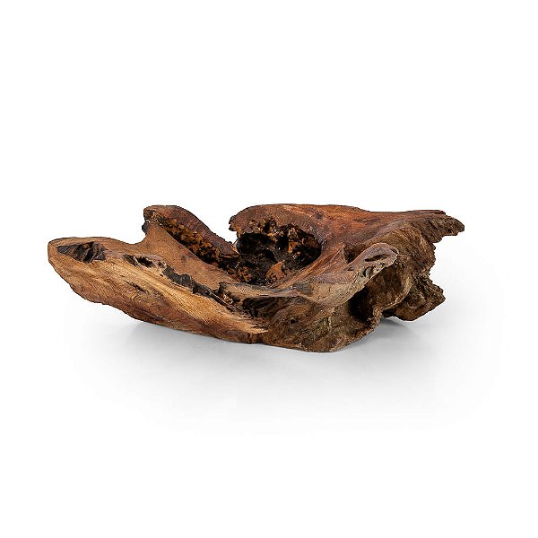 Mini Base Côncava Madeira Nature 29x21x8