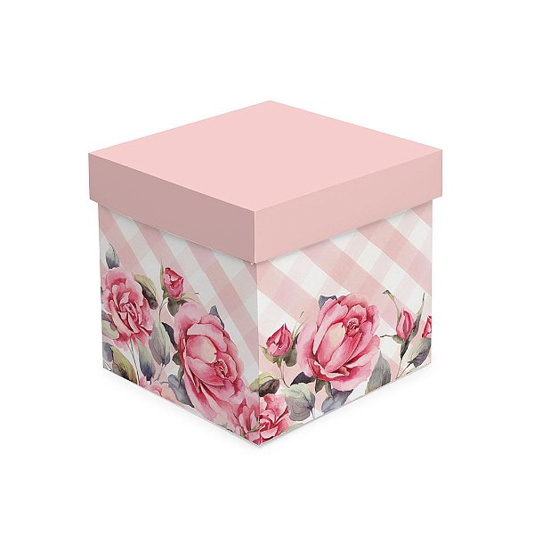 Caixa Cubo Scarlett P 13X13X13cm