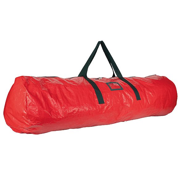 Bolsa para Árvore Natal com Alça Verde e Vermelho  140X70cm