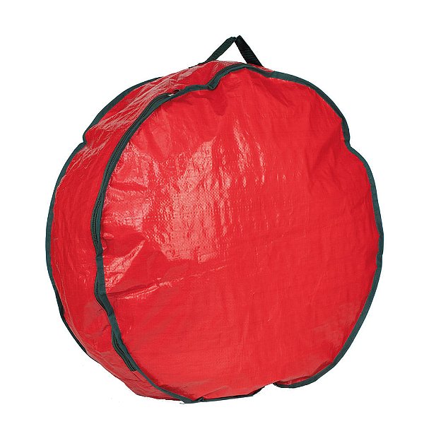 Bolsa para Guirlanda de 60cm com Alça Verde e Vermelho