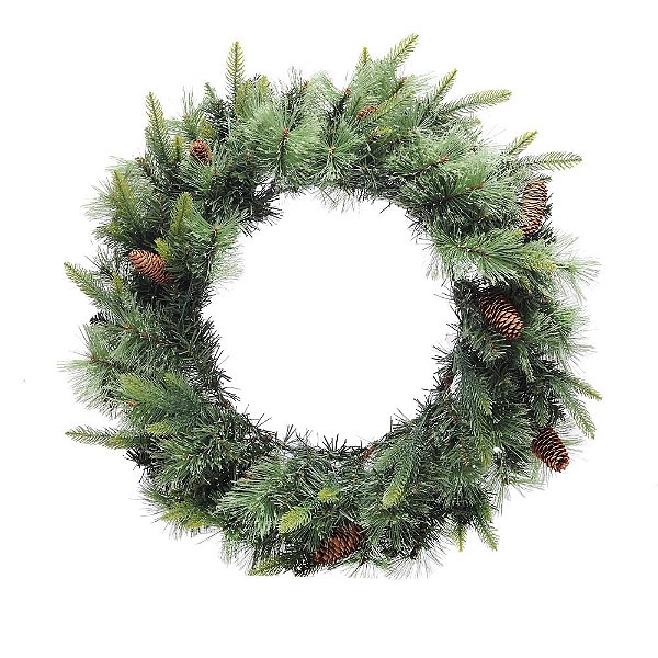 Guirlanda 50 Leds Verde e Claro 50cm - 170 Hastes