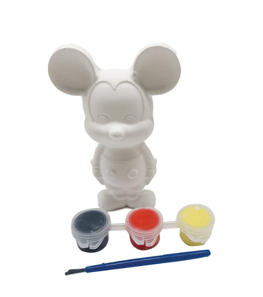 Lembrancinha - Kit Pintura em Gesso Mickey - 4 Un