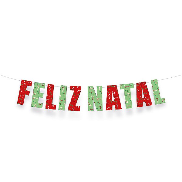 Faixa Feliz Natal Papai Noel Chegou