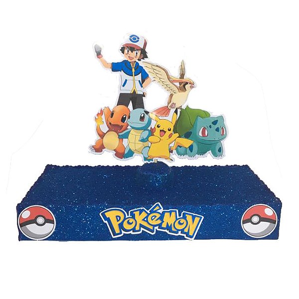 Festa Pokemon - Enfeite Porta Pirulito