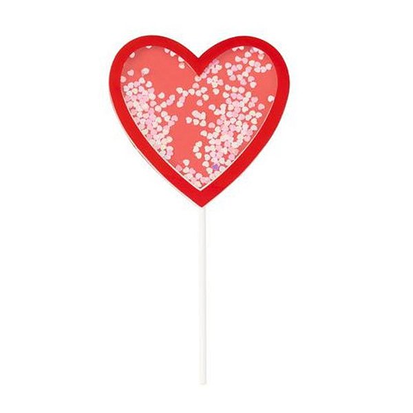 Topo de Bolo Vermelho - HA339