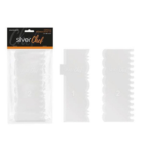 Espatula Retangular Kit 1/2 - FT350 - 2 Un