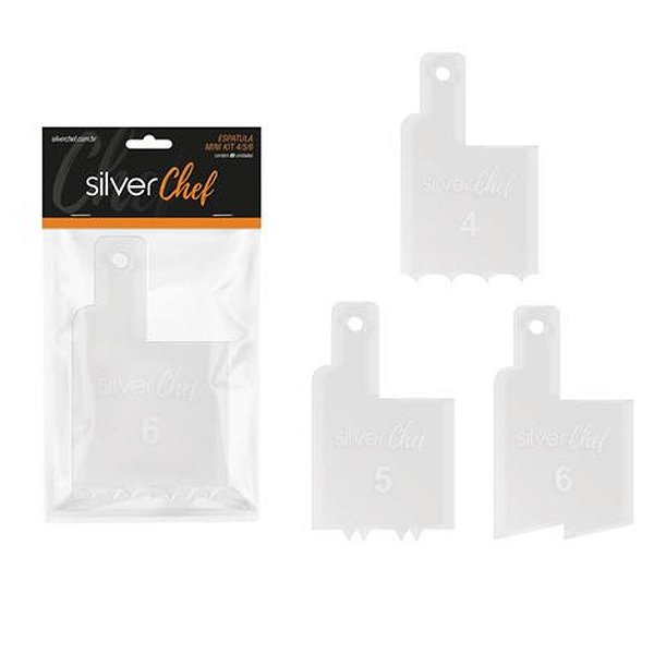 Espatula Mini Kit 4/5/6 - FT355 - 3 Un