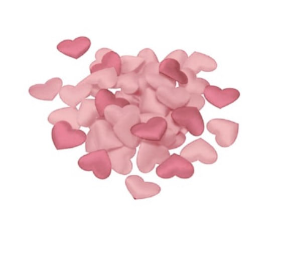 Confete Petala Coração Romântico Rose Gold 15G