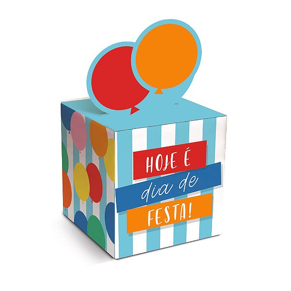 Caixa Pop Up Dia De Festa com 10 Un