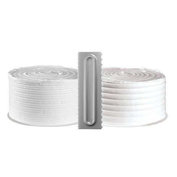 Espátula Decorativa 2 em 1 N° 9 Plástico 21,5X7,0cm - Cromus Allonsy