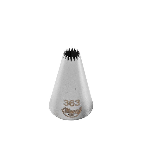 Bicos para Confeitar Pitanga Aberta Aço Inox Nº363 - Cromus Allonsy