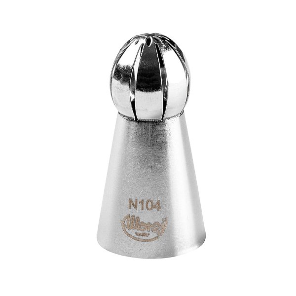 Bicos para Confeitar Russo Esfera Aço Inox Nºn104 - Cromus Allonsy