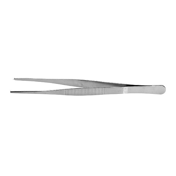 Pinça Culinária Reta com Garra Aço Inox 20cm - Cromus Allonsy