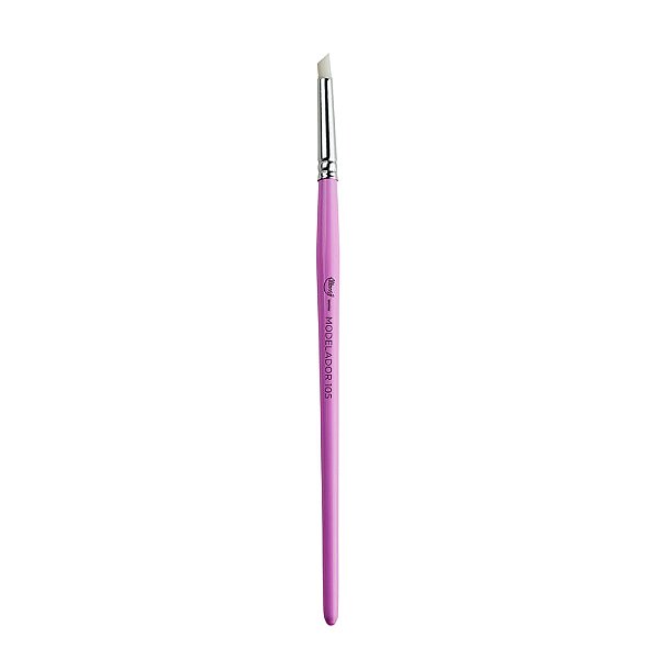 Pincel Artístico N105 - Modelador Pequeno Magenta - Cromus Allonsy