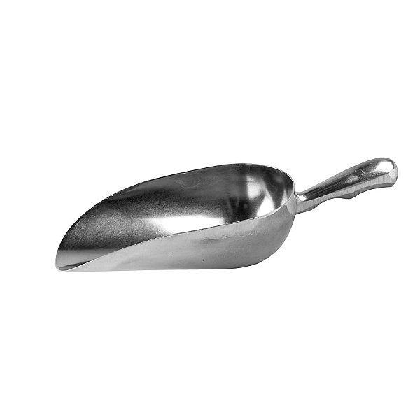 Concha Pá de Alimentos Alumínio 27X10X6,2cm - Cromus Allonsy