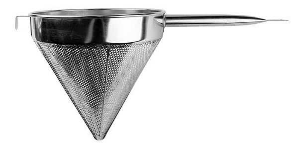 Peneira Cônica Grossa Aço Inox 55X25X29cm - Cromus Allonsy