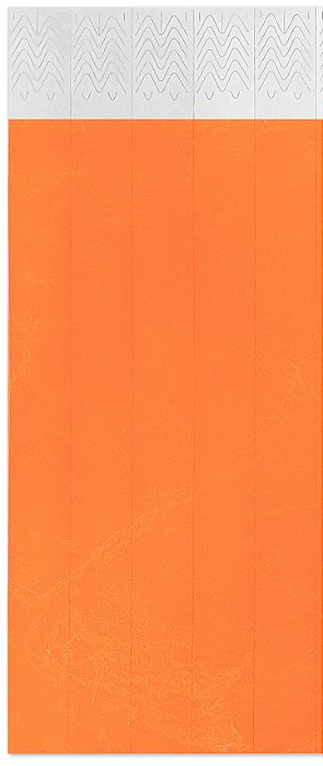 Pulseira Para Eventos Laranja Neon - 40 Un