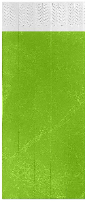 Pulseira Para Eventos Verde Neon - 40 Un