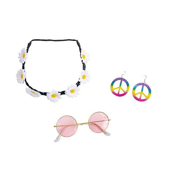 Kit Hippie - 3 Acessórios