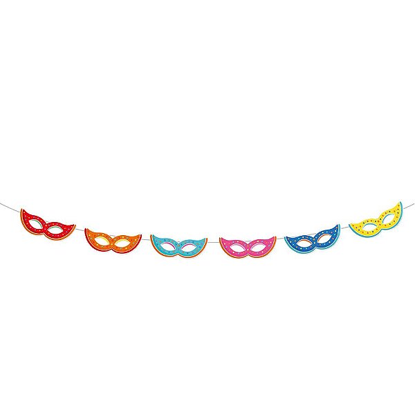 Faixa Decorativa Máscaras