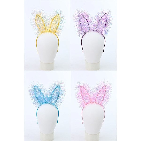 Acessório Tiara Coelha Sortida 12X23