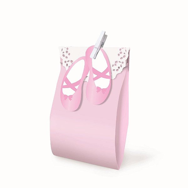 Kit Lembrancinha Ballet G 14X8X4 com 10 Pc