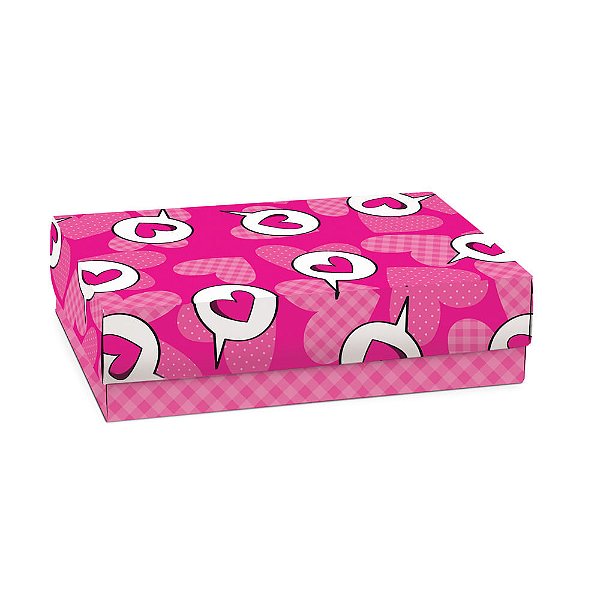 Caixa Box Love Cartoon GG 39,5X28,5X9