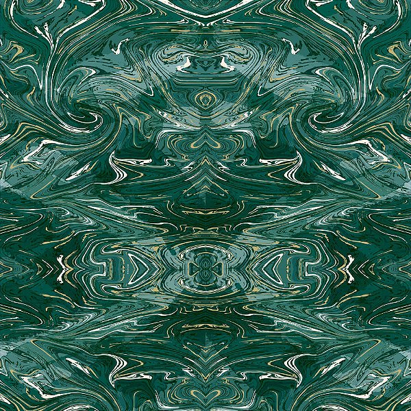 Saco Metal 30X44 Marmorizado Verde - 50 Un
