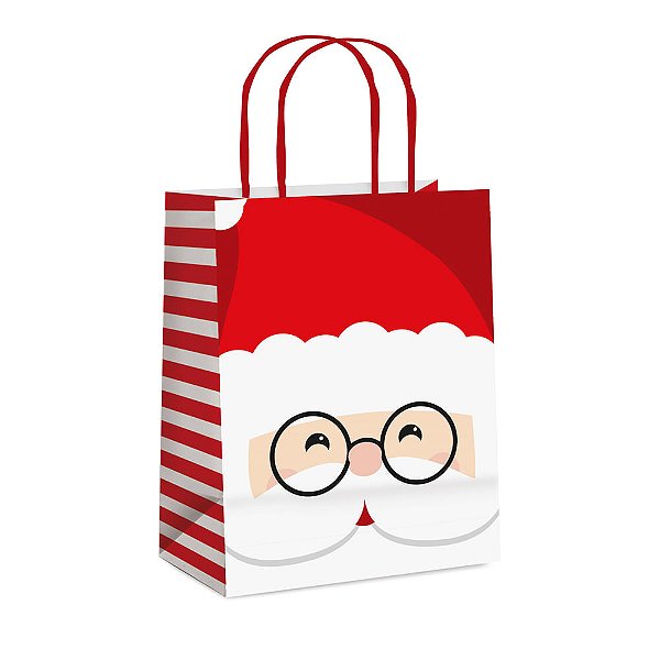 Sacola Papel Bom Velhinho G 32X26,5X13
