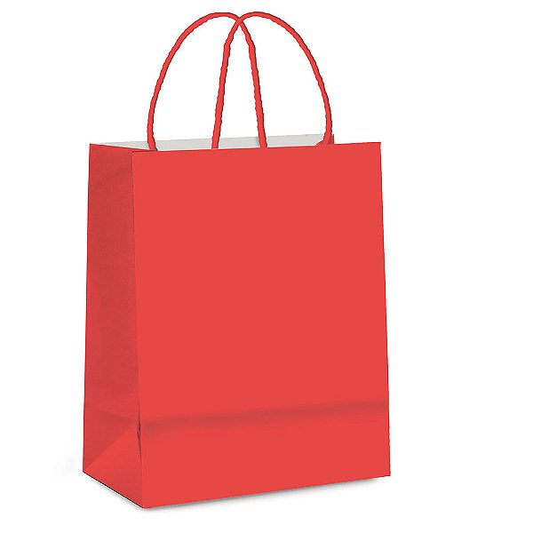 Sacola Papel Goiaba P 21,5X15X8