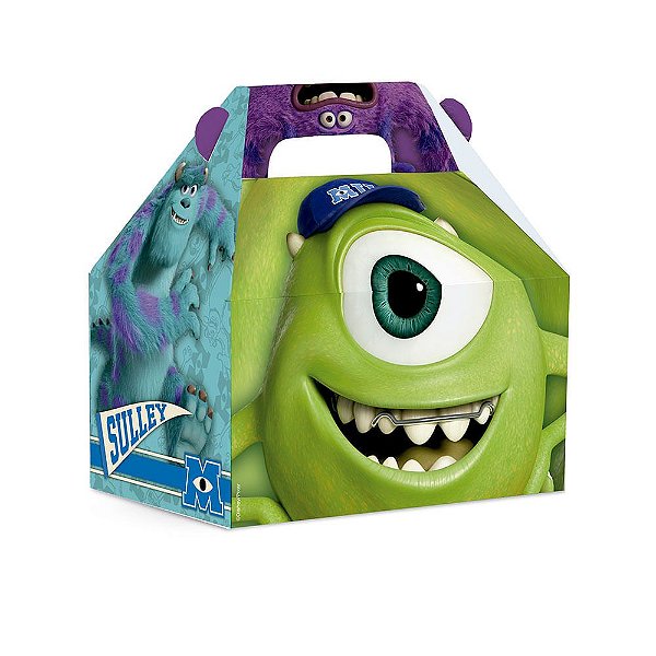 Caixa Maleta Kids Monstros S A M 12X8X12 - 10 Un
