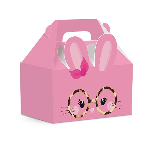 Caixa Maleta Kids Play Rosa M 12X8X12 - 10 Un
