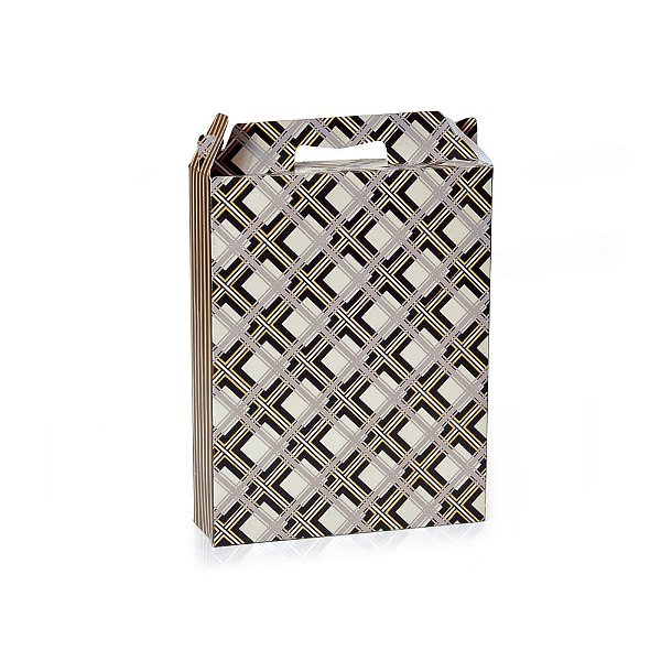 Caixa Maleta Retangular Vertical Belga GG 25X7,5X32