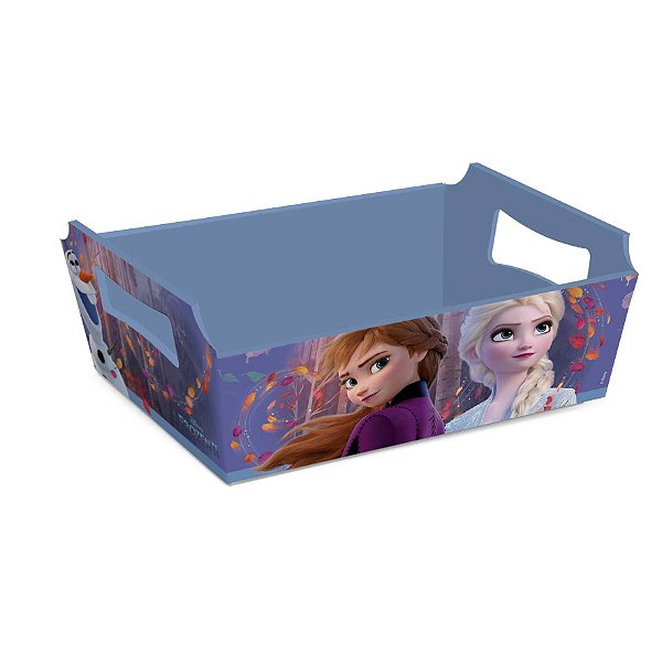 Cesta de Cartão Frozen Dois M 22X15X9