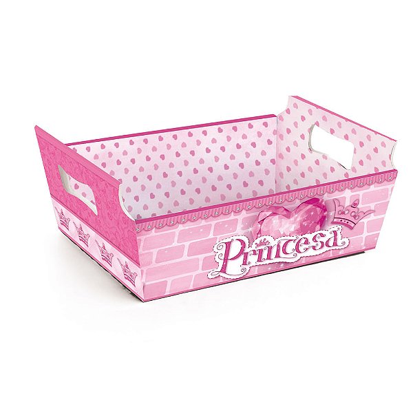 Cesta de Cartão Princesa M 22X15X9