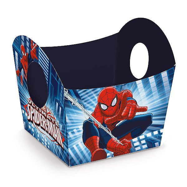 Cestinha Spider Clássico M 7X7X8 - 10 Un