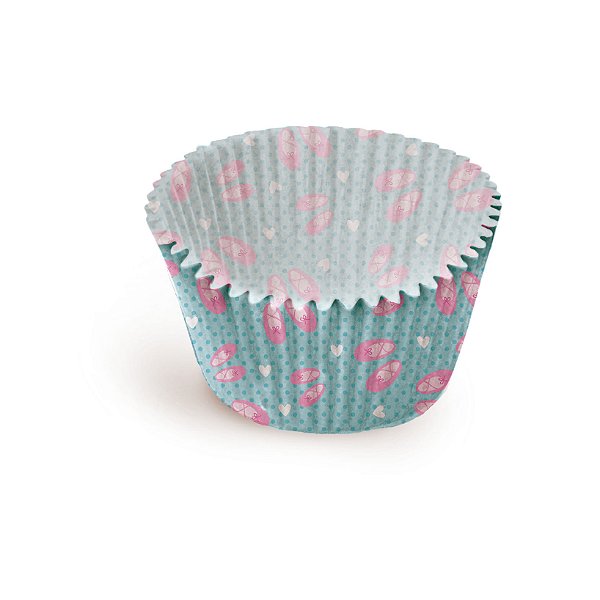 Forminha Para Cupcake com Pick Bailarina - 20 Un