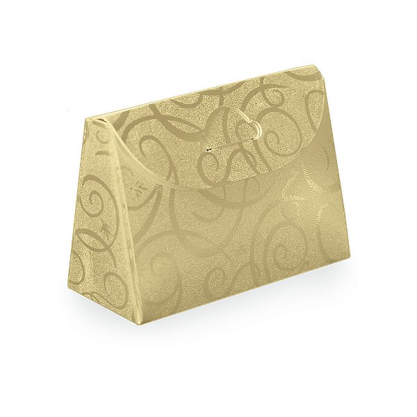 Mini Caixa Bag Glamour Ouro G 9X4X6,5 - 10 Un