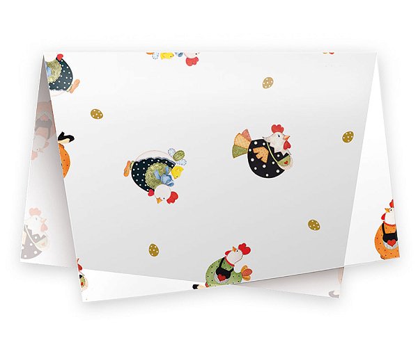 Papel Seda Poulet 49X69 - 50 Un